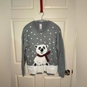 Holiday Time polar bear sweater
